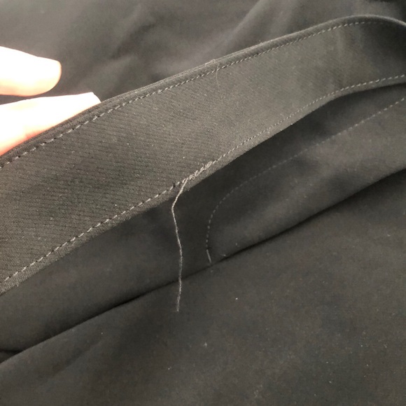 Ann Taylor Belted Straight Leg Pant - Picture 9 of 10